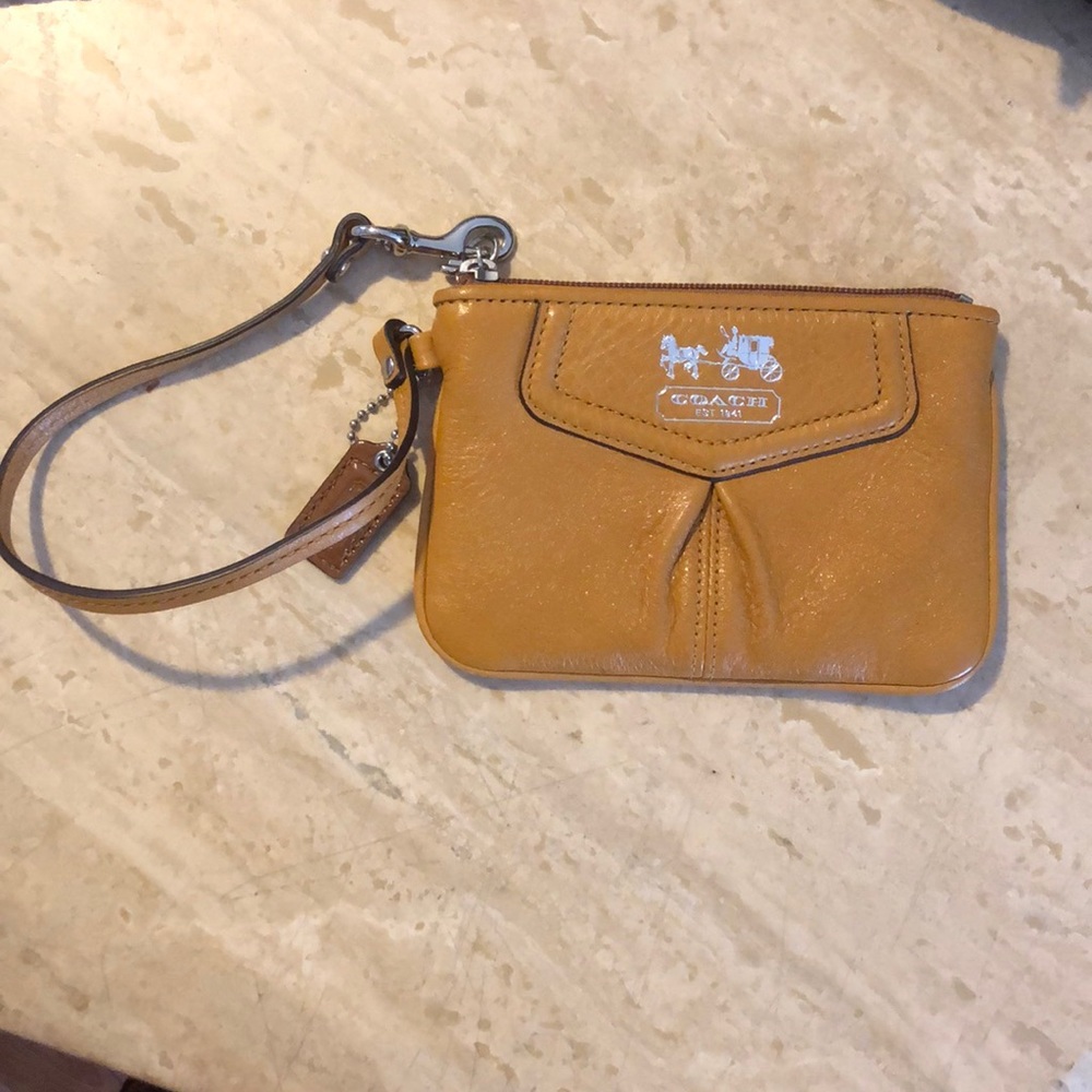 Coach wristlet purse